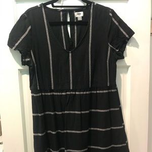 Old Navy black and white dress